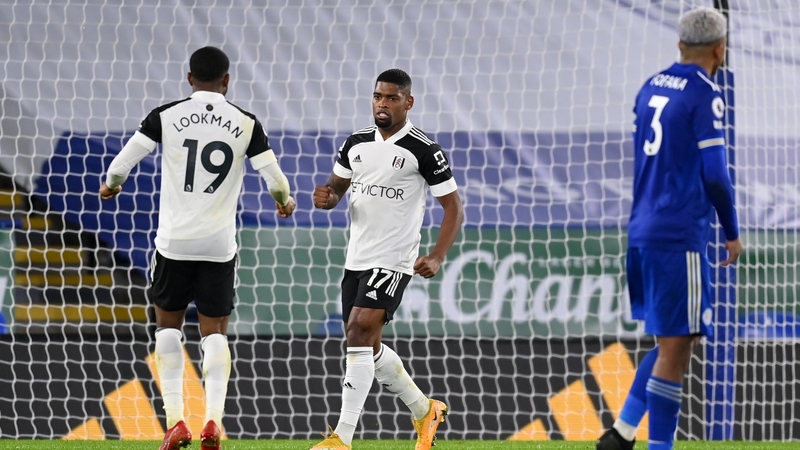 Ivan Cavaleiro celebrates with Ademola Lookman