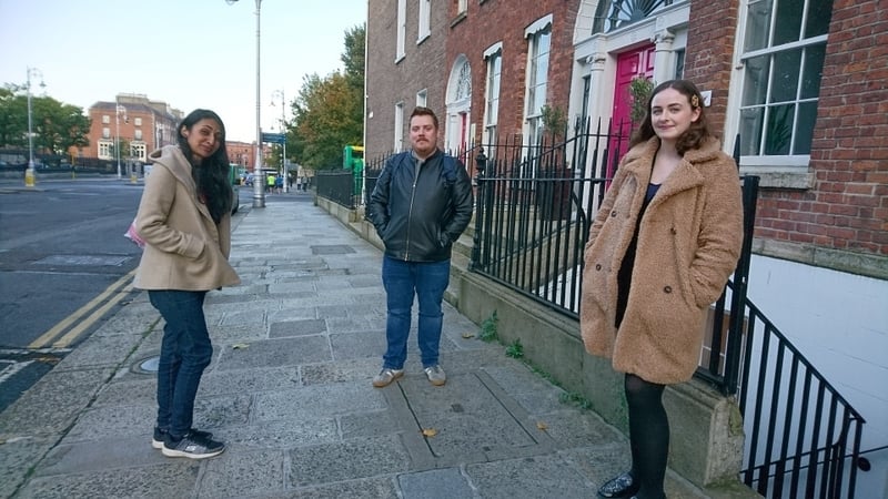 Nidhi Zak/Aria Eipe, Mark Ward and Eva Griffin