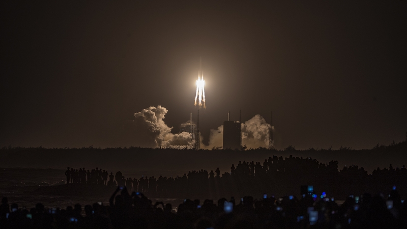 The Chang'e-5 spacecraft was launched on 24 November