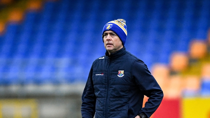 Longford manager Padraic Davis after the Leinster SFC match against Laois