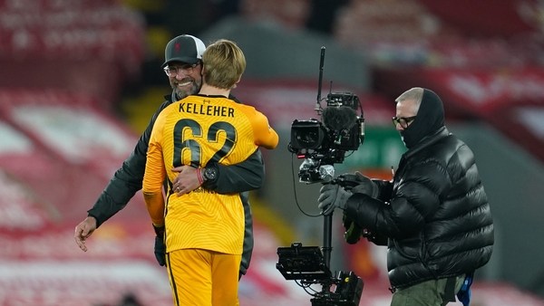 Caoimhin Kelleher reflected on an amazing night
