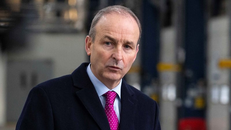 Micheál Martin said there is an ongoing risk of a no-deal Brexit