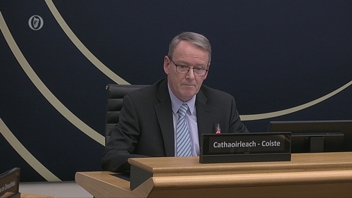 An exact time for Brian Stanley's statement will be decided by Seán Ó Fearghaíl later this week
