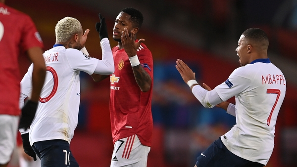 Fred was sent off for a second bookable offence