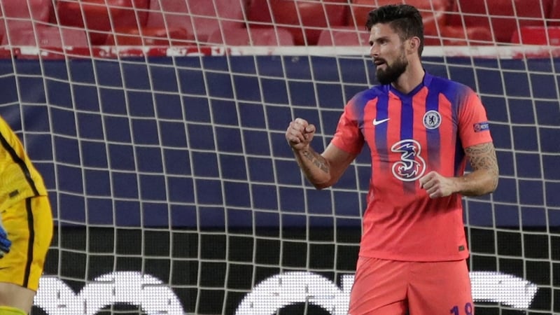 Olivier Giroud was on fire