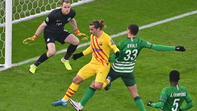 Antoine Griezmann was on the scoresheet