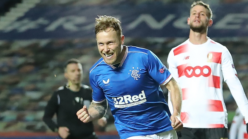 Arfield celebrates what would prove to be the winner