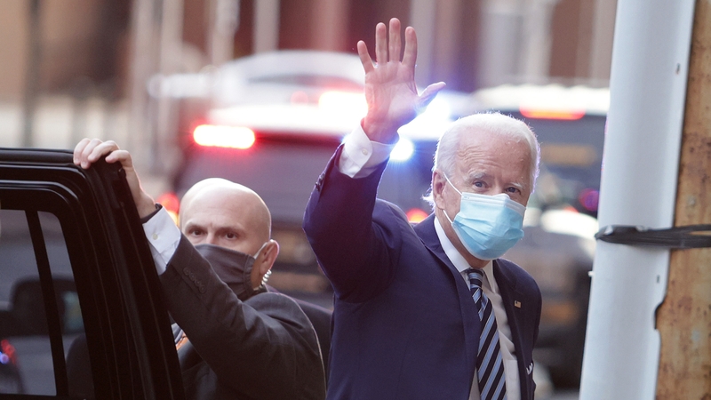 Joe Biden said he was willing to be vaccinated in public