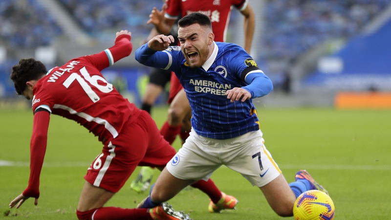 Aaron Connolly impressed against Liverpool