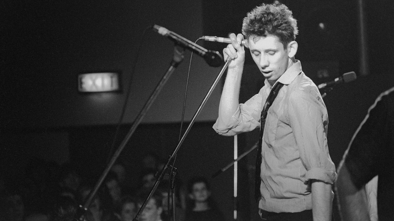 Shane MacGowan in 1985. Photo credit: Andrew Catlin