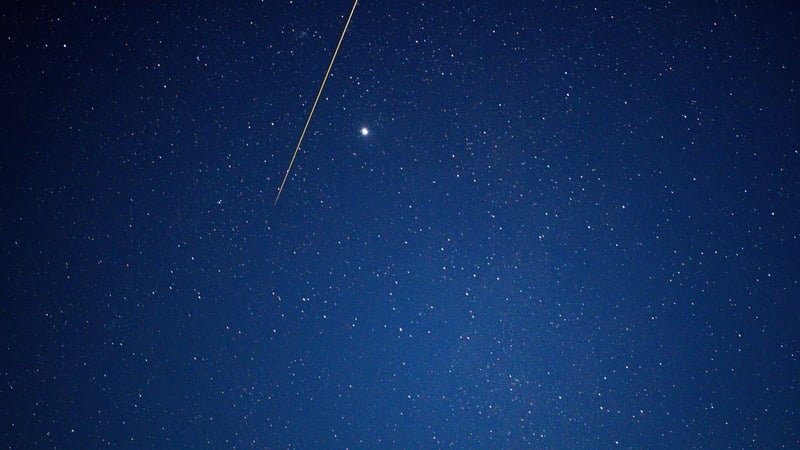 The capsule carrying samples entered the atmosphere just before 17:30pm Irish time, creating a shooting-star-like fireball as it entered Earth's atmosphere