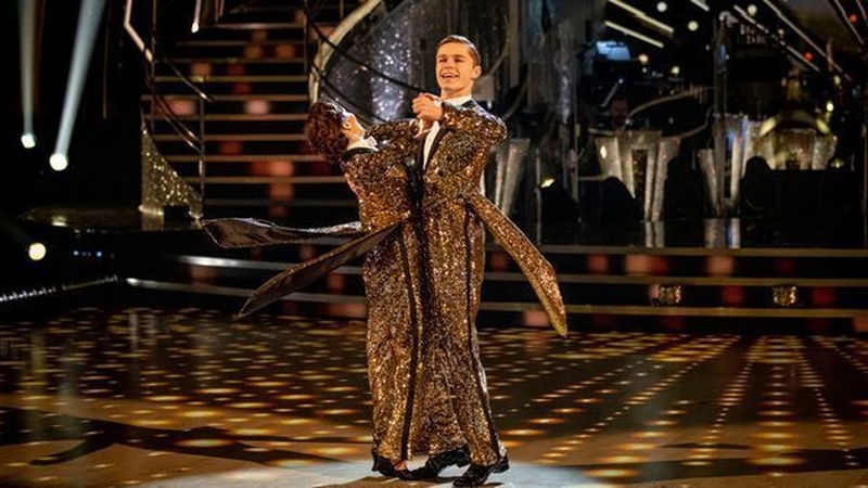 HRVY and his professional partner Janette Manrara topped the Strictly leaderboard