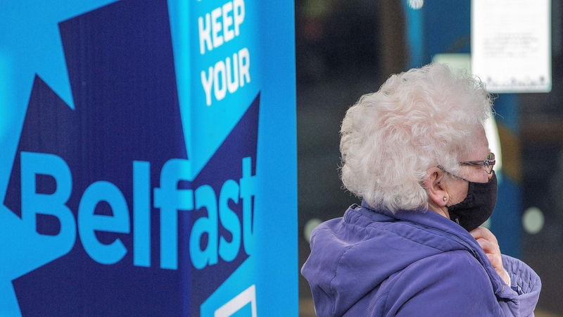 The average seven-day infection rate per 100,000 for Northern Ireland is 157.2