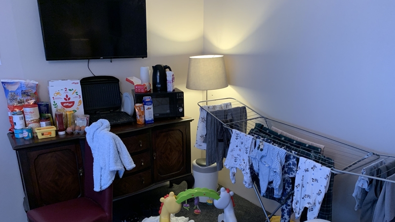 The latest figures show there are 1,117 families living in emergency accommodation such as hotels, or family hubs