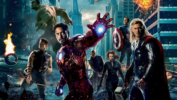 A scene from Avengers