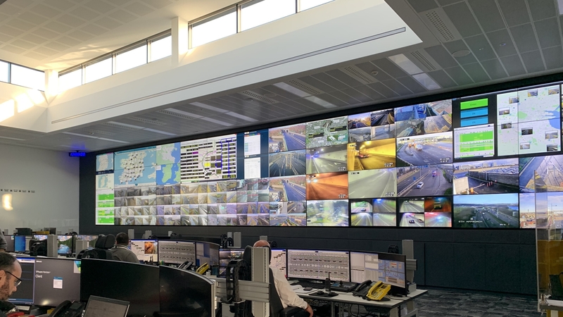 Dublin Port's control room