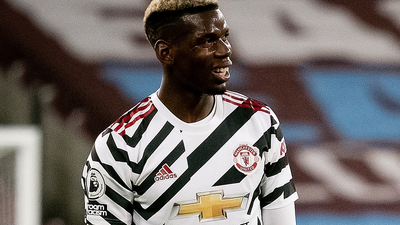 Paul Pogba scored his first goal since September in Manchester United's win at West Ham