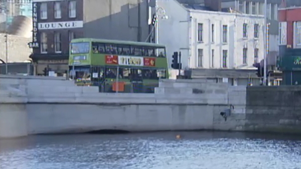 Bombardier bus in Dublin, 2001.