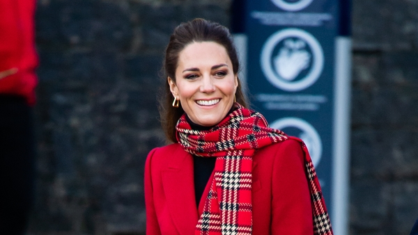 Kate can certainly rock tartan, like in this outfit from December 2020.