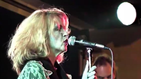 Barbara Woods of Auto Da Fé on TV GAGA (1986)