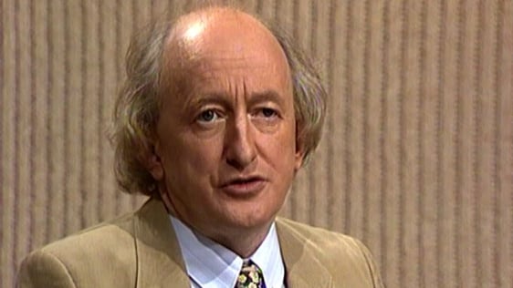 Senator Michael D Higgins on The Late Late Show on 3 January 1986