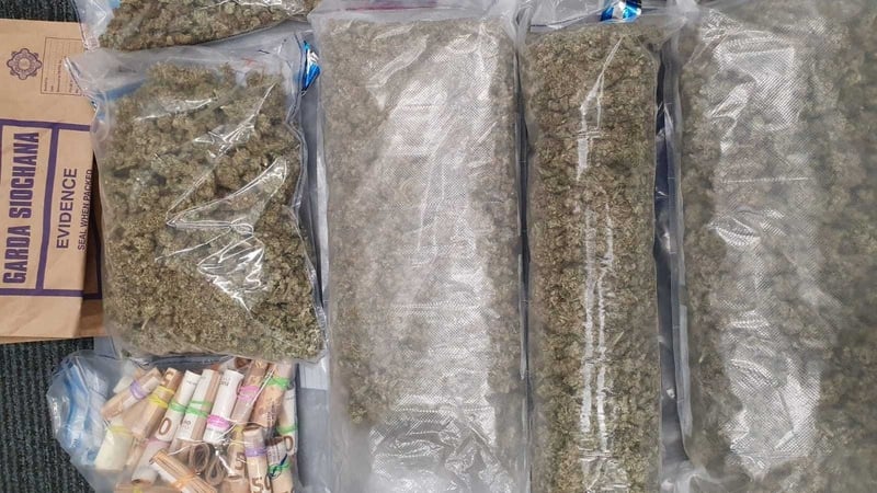 Gardaí said cannabis herb worth approximately €90,000 was seized