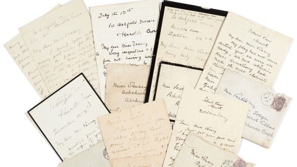 The letters were sent between 1883 and 1885 (Pics: Sotheby's London)