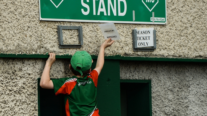 Mayo fans, along with supporters of the other All-Ireland finalists, will not be attending matches