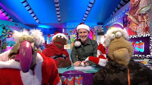These lads are certainly up for the Christmas (well, bar the one on the left)