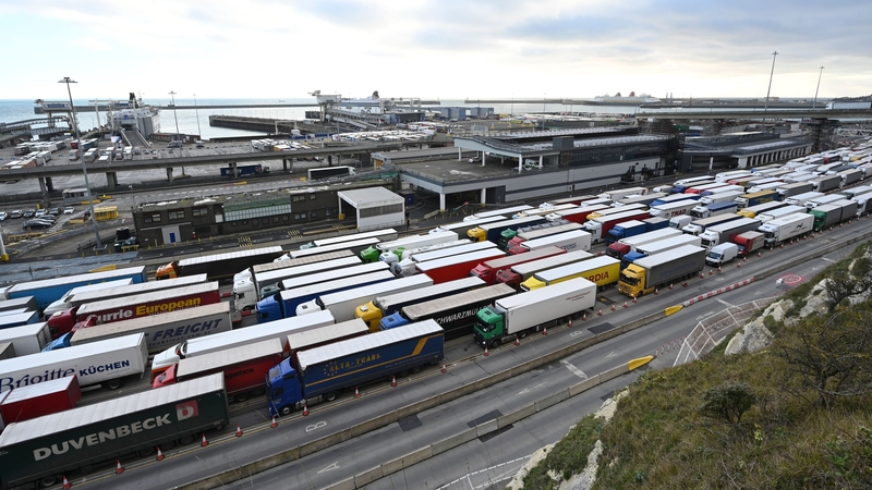 Paris and London agreed last night that drivers carrying a negative Covid-19 test result could board ferries for Calais