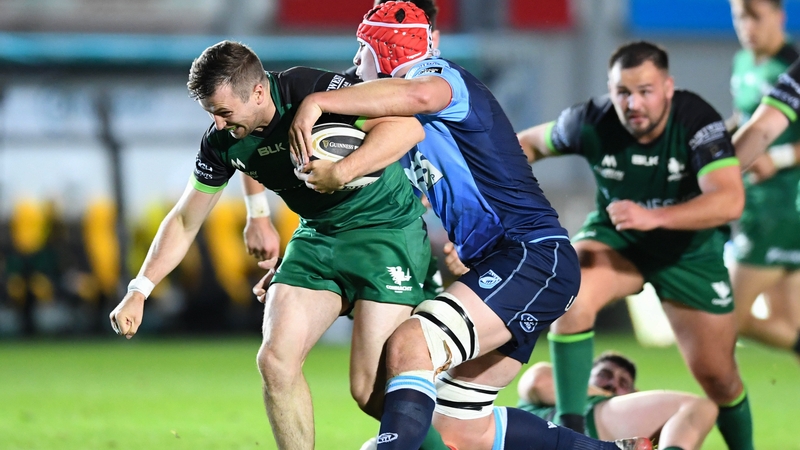Ireland international Jack Carty starts at out-half