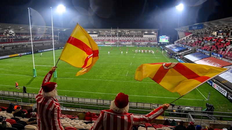 Ulster's Ravenhill Stadium naming rights are owned by Kingspan