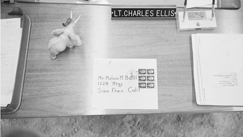 The letter sent in November 1969 to the San Francisco Chronicle by the 'Zodiac Killer'