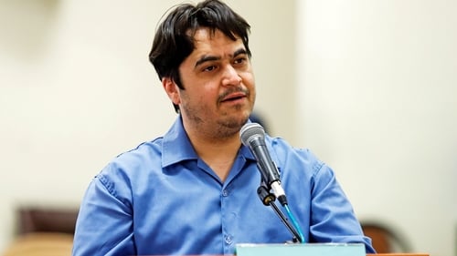 Ruhollah Zam was charged with 'corruption on earth', one of the most serious offences under Iranian law, and sentenced to death in June