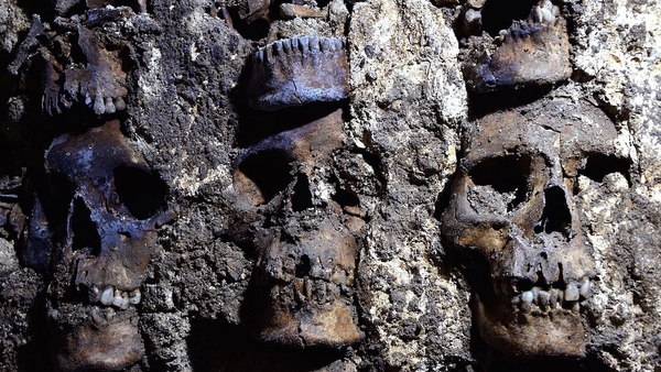 Some of the remains could be of people who were killed in ritual sacrifices to appease the gods