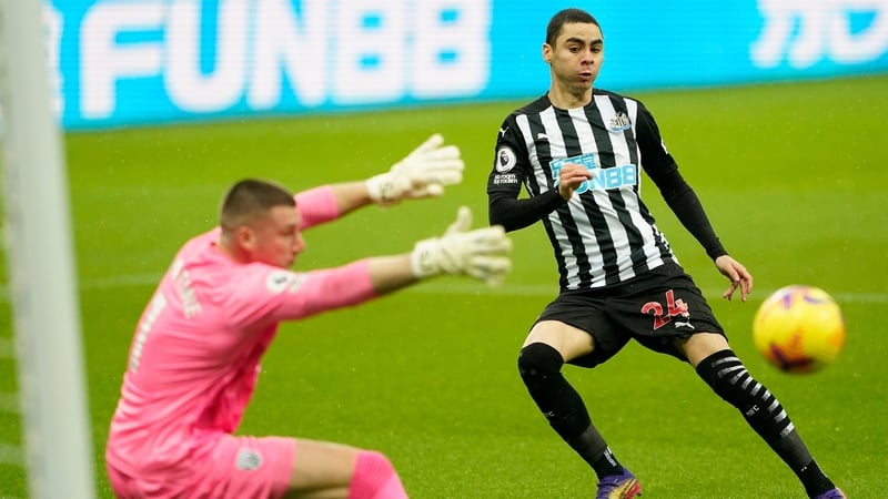 Miguel Almiron is out until April