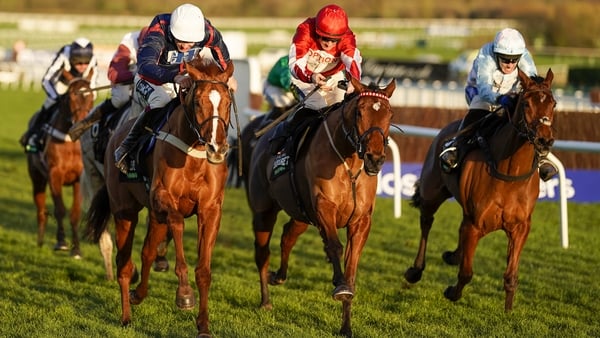 Song For Someone (near side) has won three on the bounce