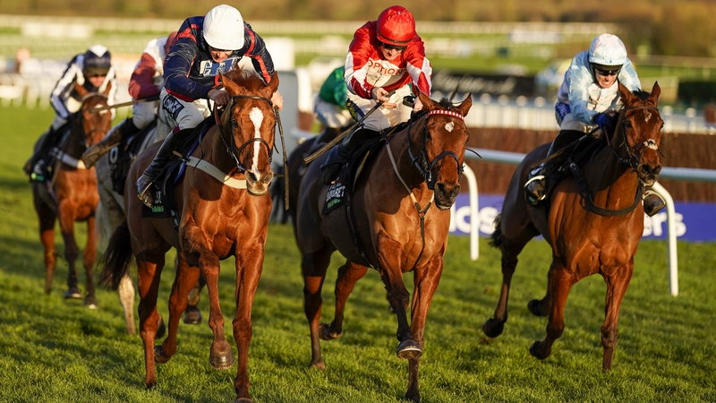 Song For Someone (near side) has won three on the bounce