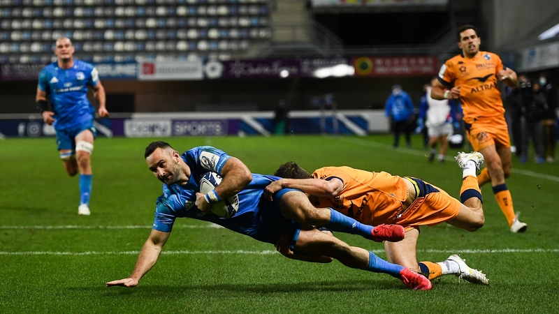 Dave Kearney scored Leinster's third
