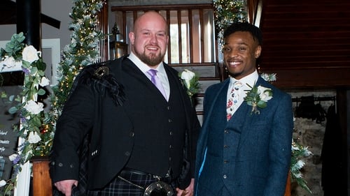 Chris McNaghten and Jon Swan married in Larne, Co Antrim