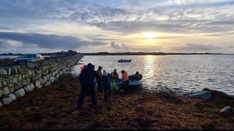 Droichead Charraig an Logáin (Carrickalegaun Bridge) at Lettermore, Galway