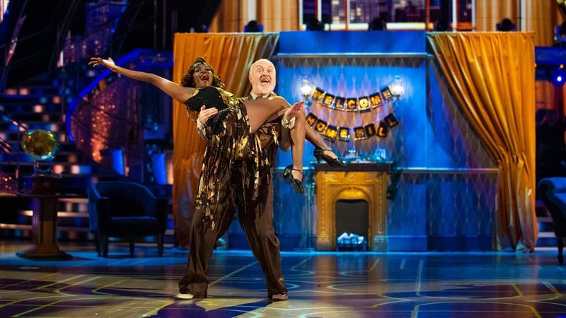 Bill with Oti Mabuse