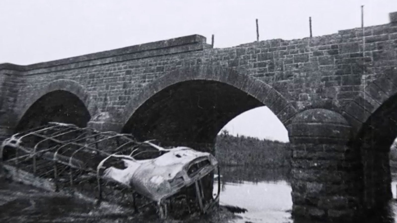 Loyalist paramilitaries failed to fully disable the Aghalane Bridge   Photo: Paddy Ronaghan