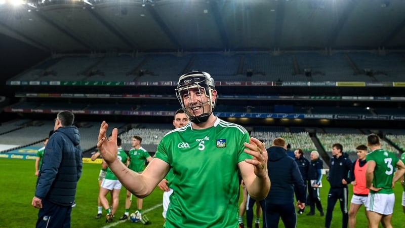 Diarmuid Byrnes celebrates victory at Croke Park