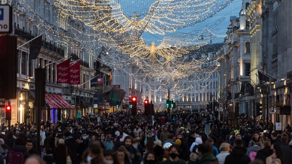 London will move into the highest tier of Covid-19 restrictions from Wednesday as a result of soaring case rates