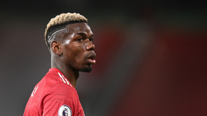 Pogba was involved in the Manchester derby on Saturday