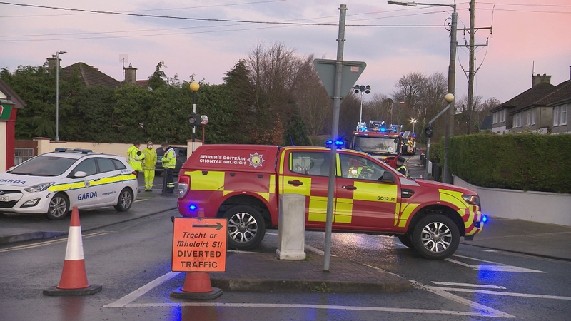 Emergency services described the fire as a hazard chemical incident