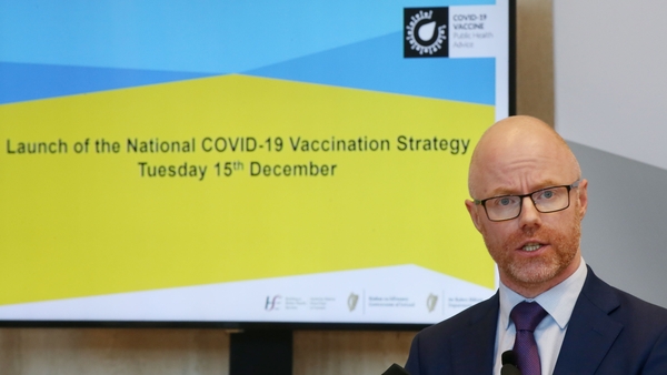 Minister Stephen Donnelly said 'today is a really positive day for all of us'
