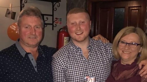 21-year-old Martin Ginnelly was a passenger in a car which crashed at Gibbstown Cross on 7 July 2018.