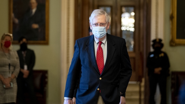 The move by Senate Majority Leader Mitch McConnell ends his long silence on the outcome of the presidential race